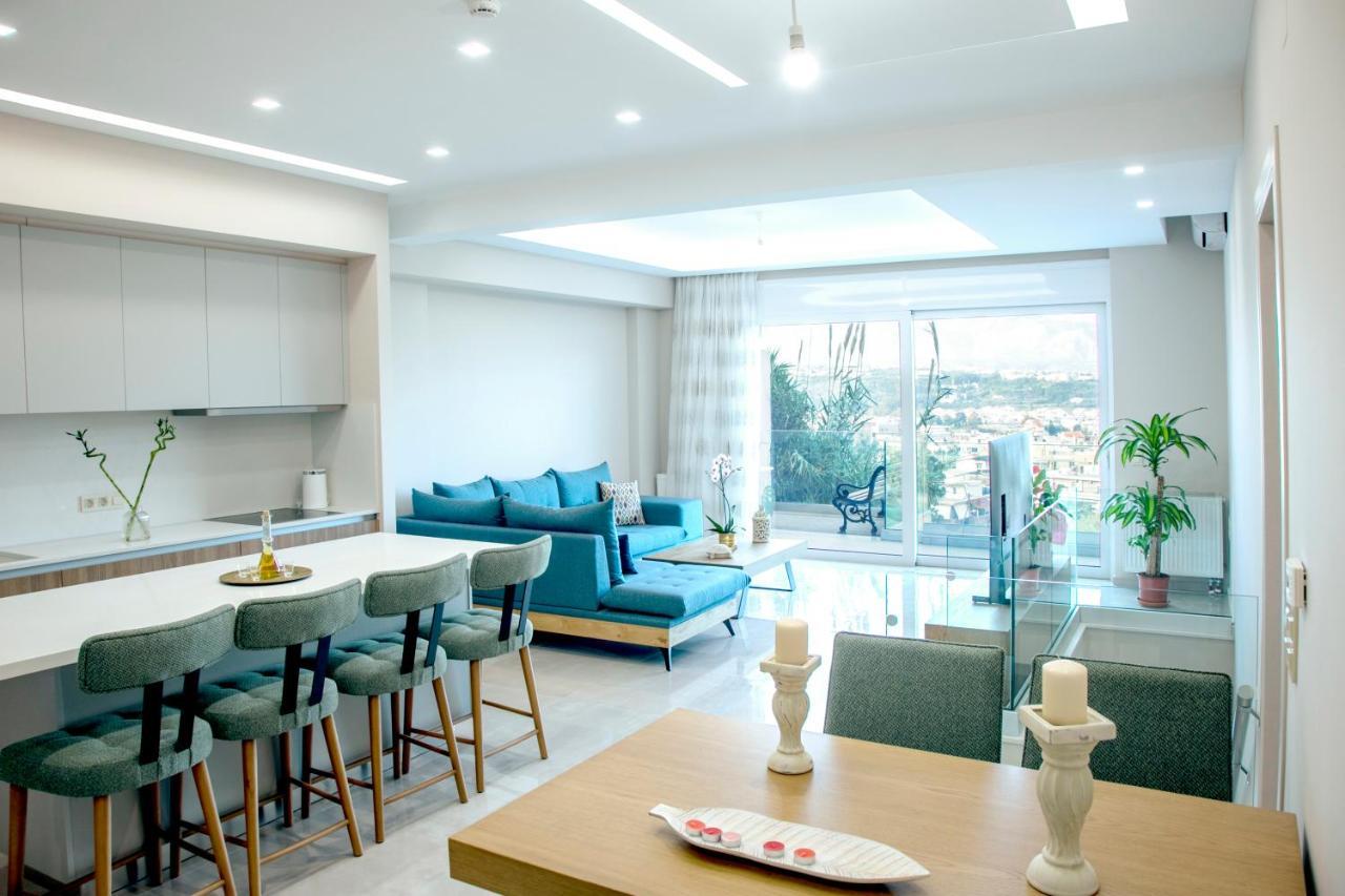 Stylist House With Amazing View Apartman Iráklio Kültér fotó